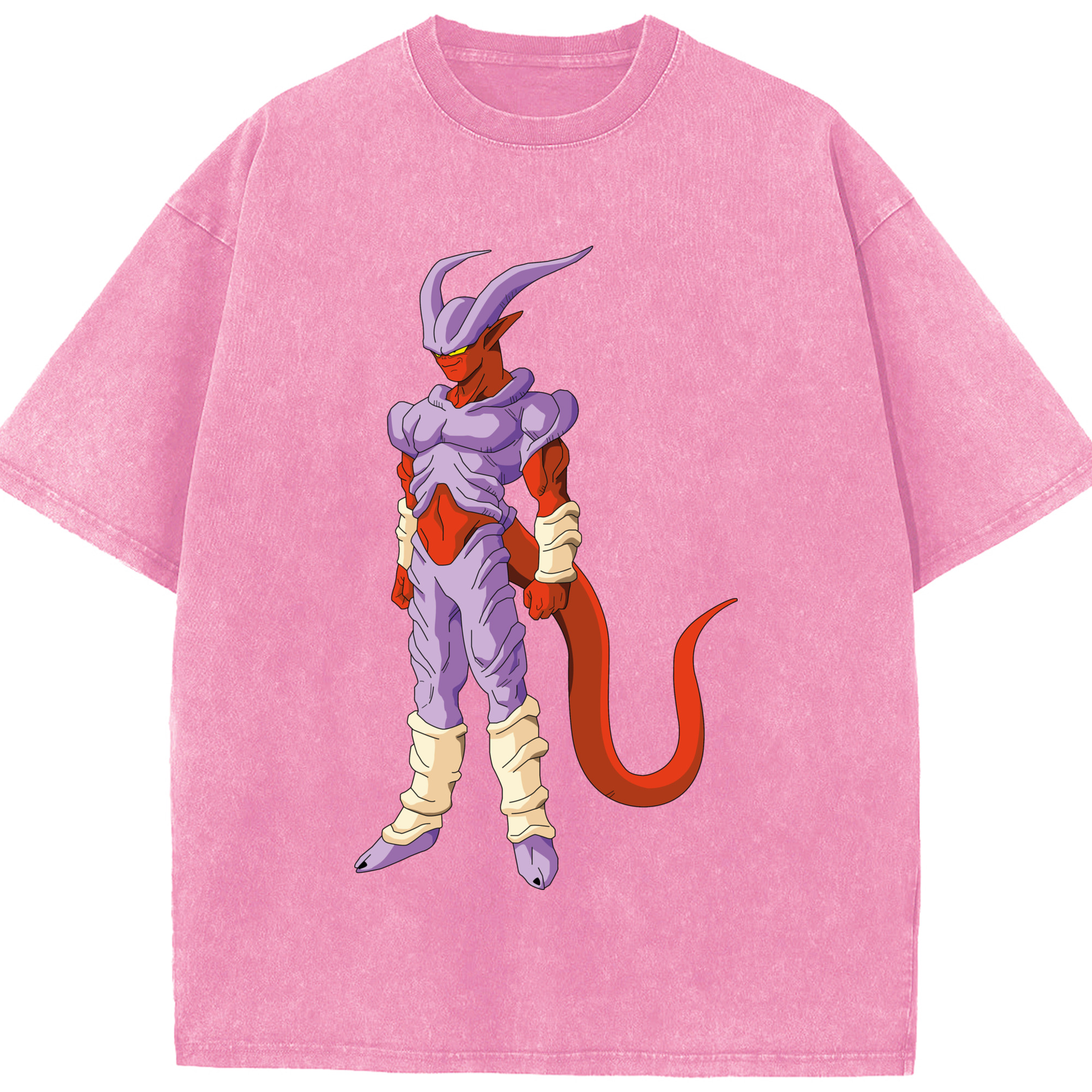 （画像用） ドラゴンボール ジャネンバ DRAGON BALL Janemba 綿100% ヴィンテージ風 半袖Tシャツ（フロントプリント）